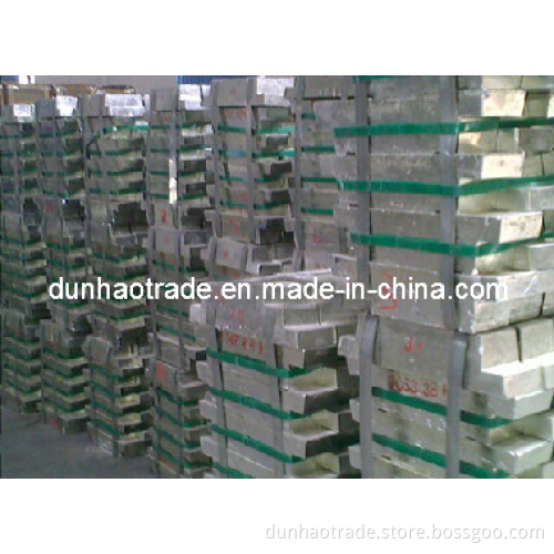 High Pure Non-Alloy Sn99.99 Tin Ingot (DH-43)